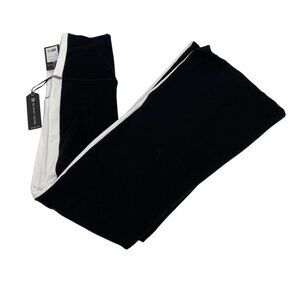 Blanc Noir Black Wide-Leg Leggings | Size M